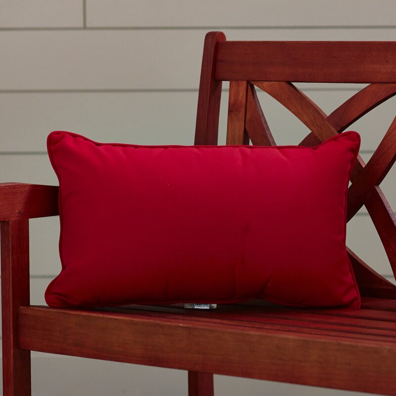 Wayfair Custom Outdoor Cushions Outdoor Sunbrella Lumbar Pillow And Reviews Wayfair